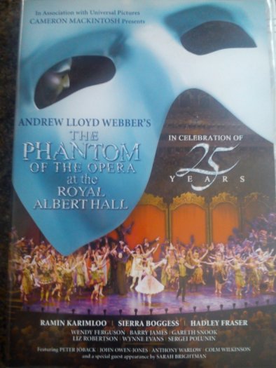 phantom of the opera 25th anniversary dvd